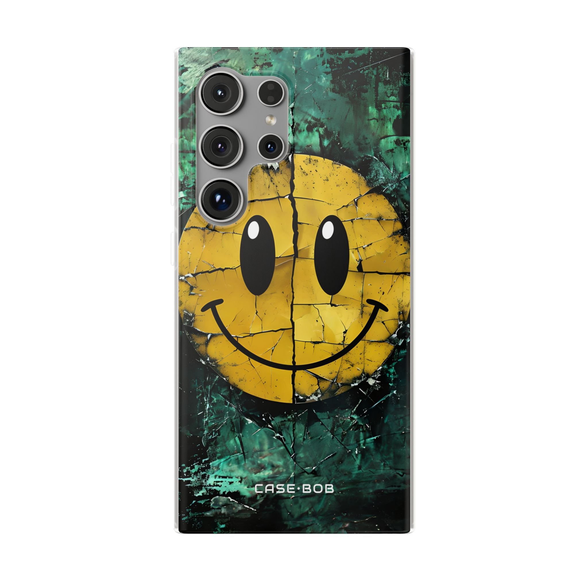 Cracked Smiley Samsung S24 Ultra - Soft Case