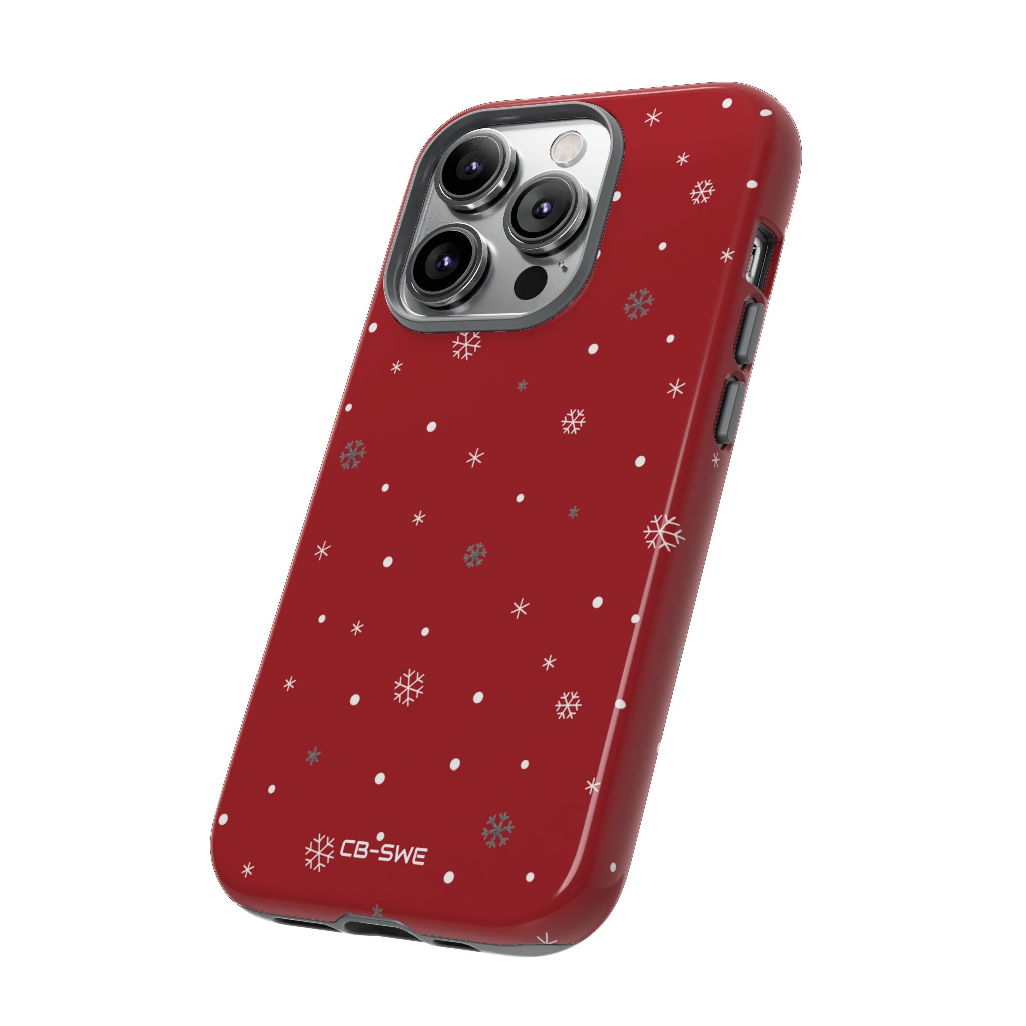 Snowflakes Dance Cheerfully - iPhone Case