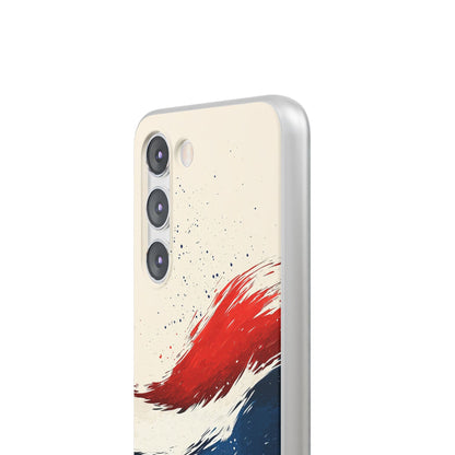 Red Surge Samsung S23 Case - Soft