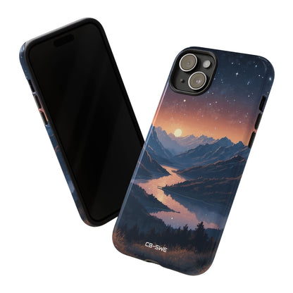 Mountains Embrace Light - iPhone Case