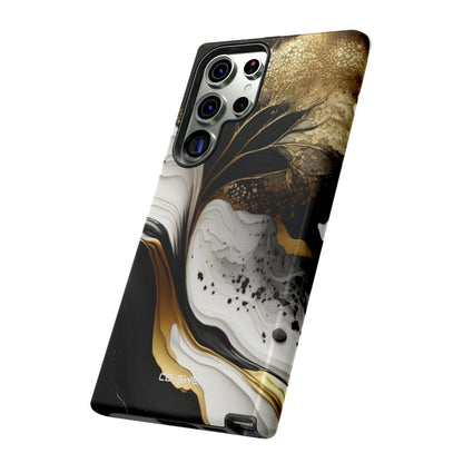 Gold Swirl Elegance - Samsung Case