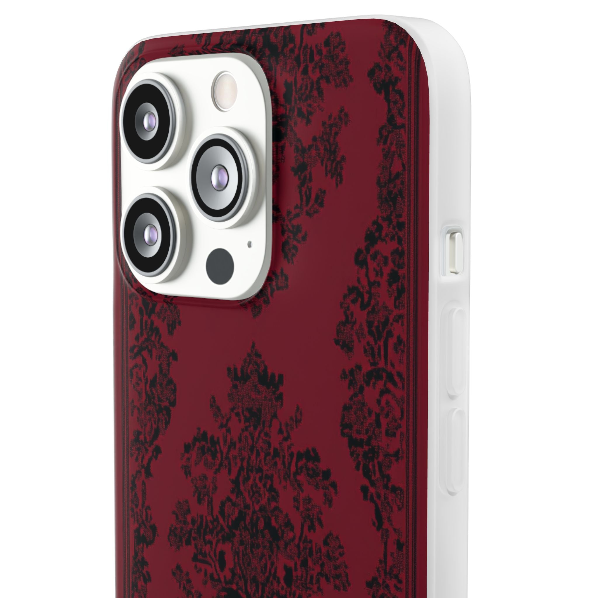 Gothic Crimson Elegance iPhone 13 - Flexi-Telefonhülle