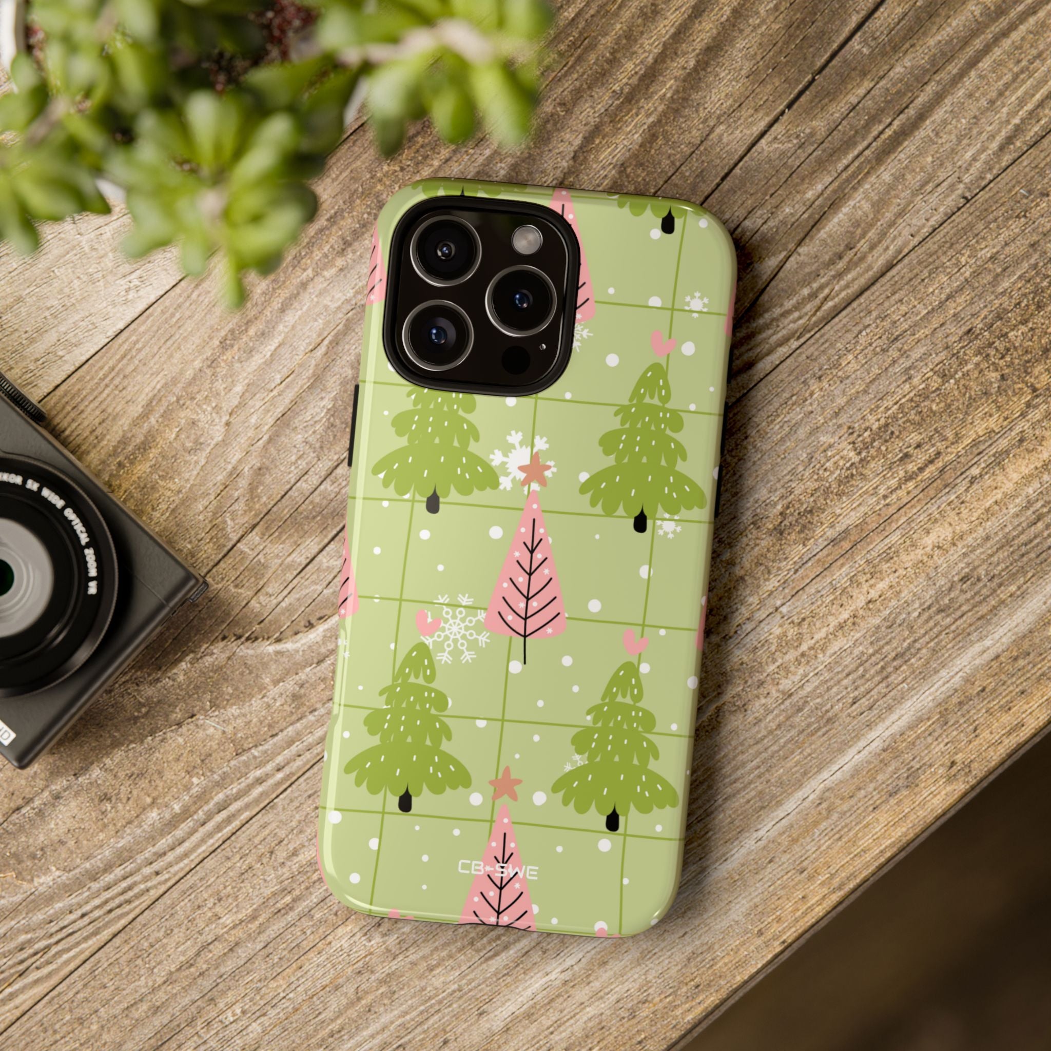Whimsical Trees Dance - iPhone Case