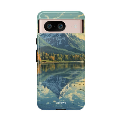 Mountain Reflects Calm - Google Pixel Case