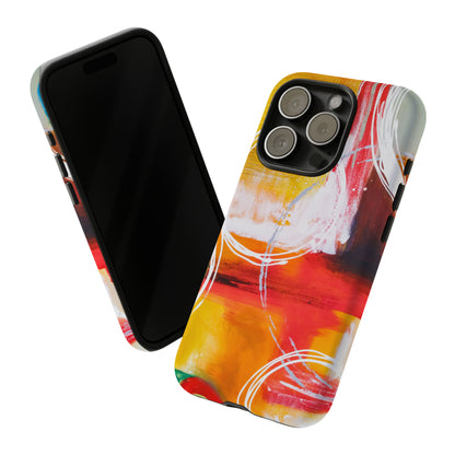 Abstract Yellow - Protective Phone Case