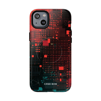 Grid Fusion iPhone 14 Plus Case - Tough+