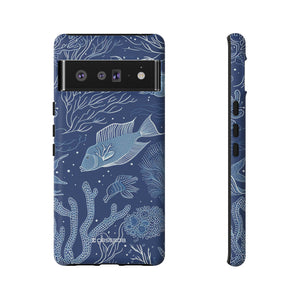 Abyssal Elegance | Protective Phone Case for Google Pixel