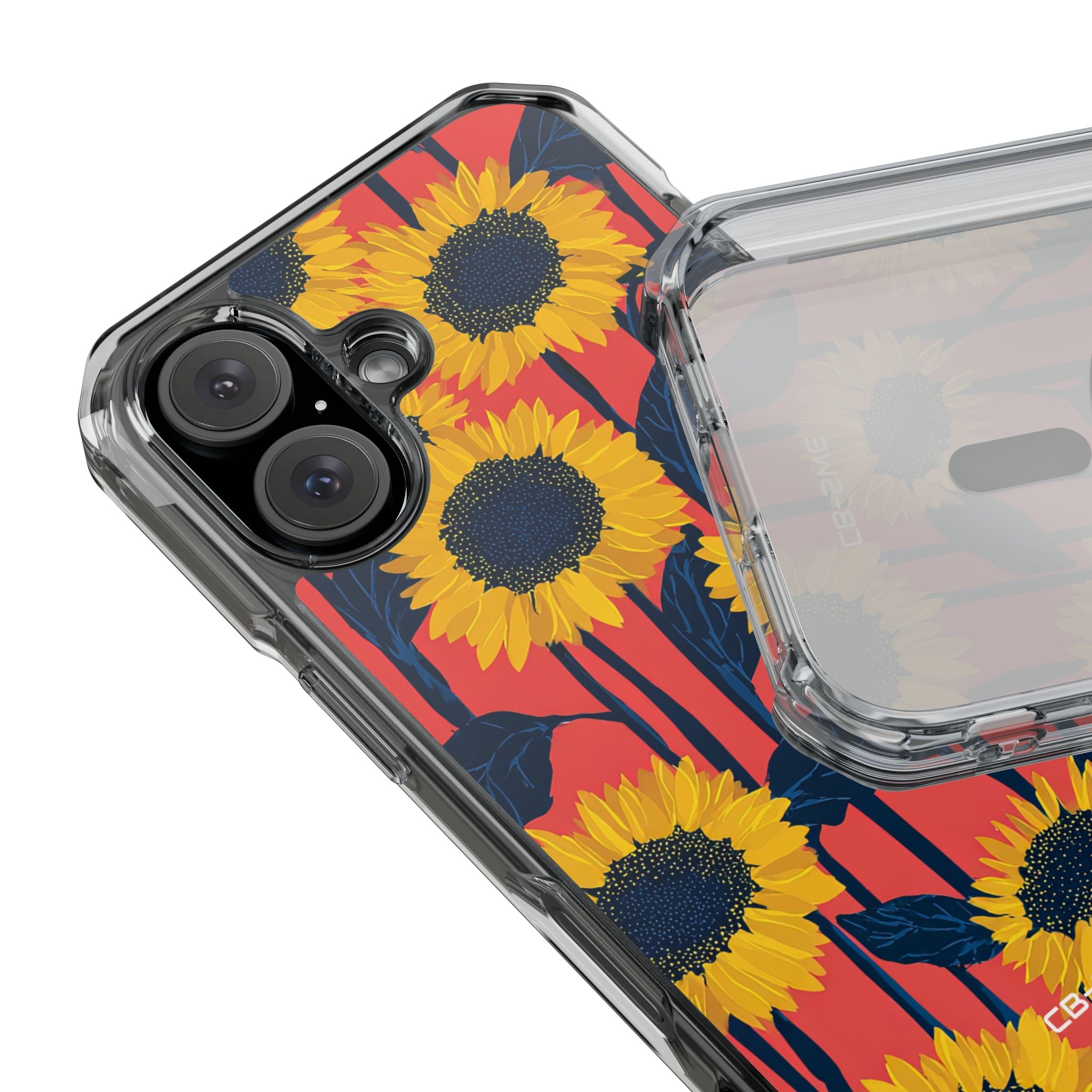 Vibrant Sunflower Rhythm iPhone Case - Impact