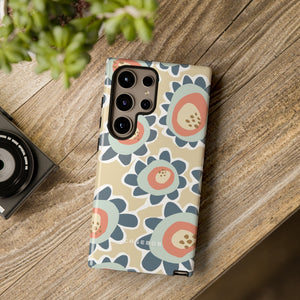 Pastel Happy Flower Phone Case - Protective Phone Case