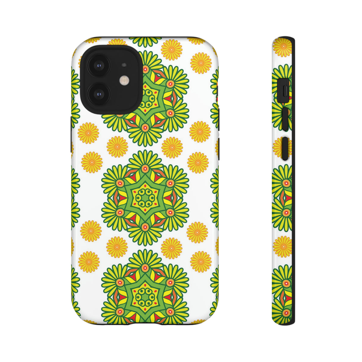 Lime Mandela - Protective Phone Case