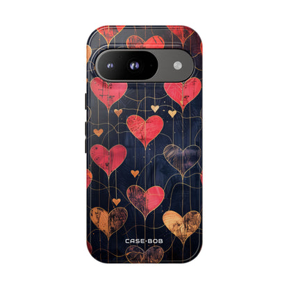 Golden Hearts Network Google Pixel 9 Case - Tough