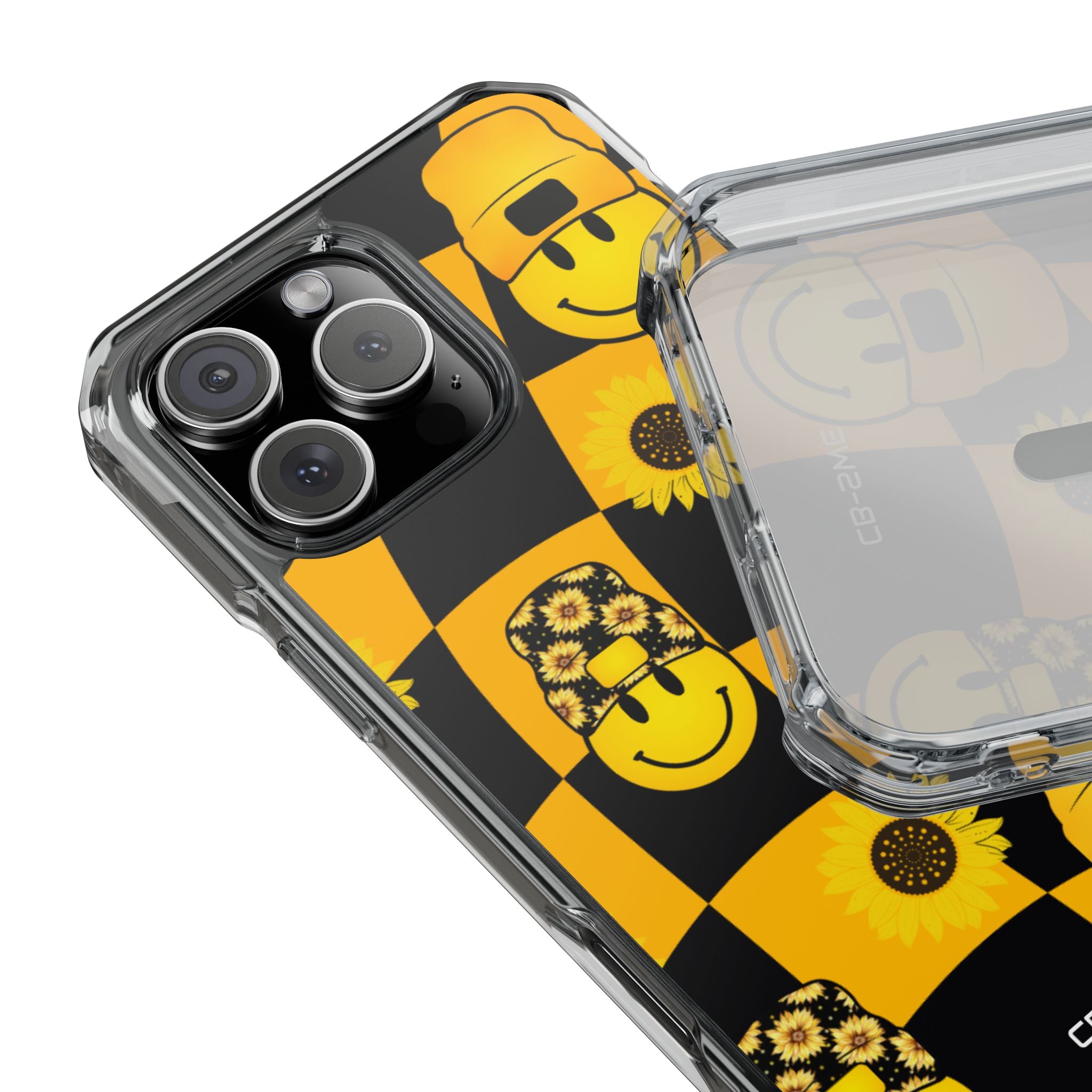 Joyful Checkered Smiles iPhone Case - Impact