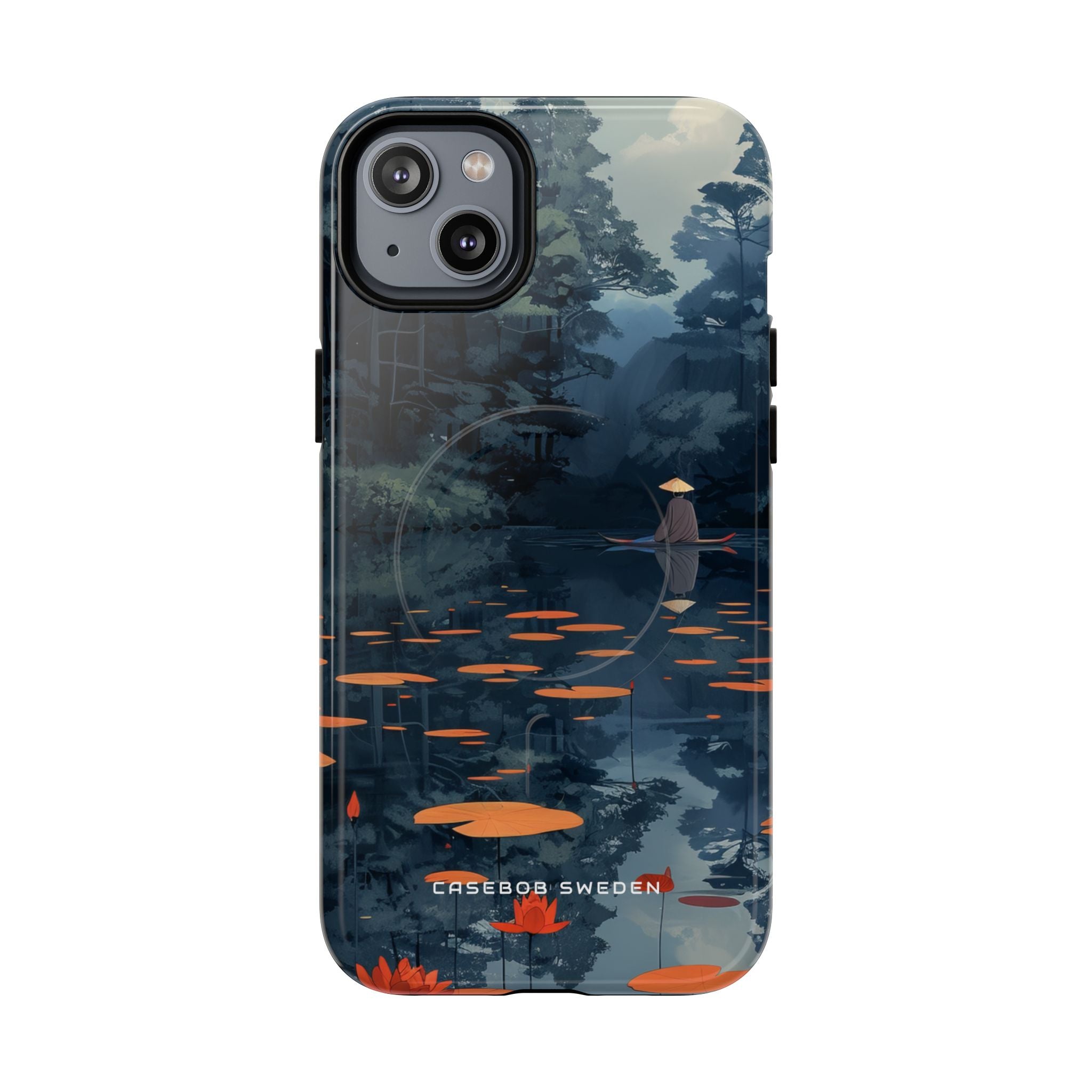 Tranquil Lotus Reflections iPhone 14 | Tough+ Phone Case