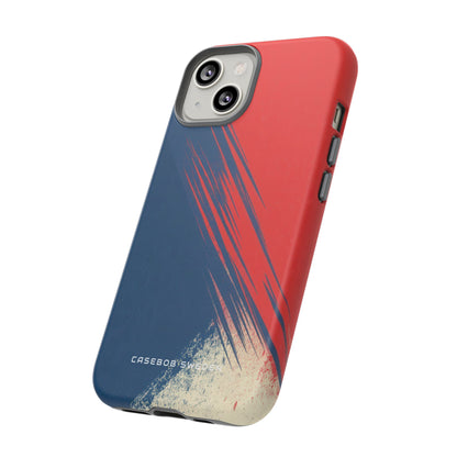 Vintage Brushstroke Harmony iPhone 14 - Tough Phone Case