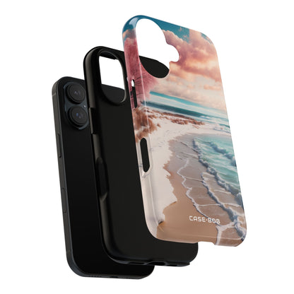 Pink Tree Breeze iPhone 16 Case - Tough