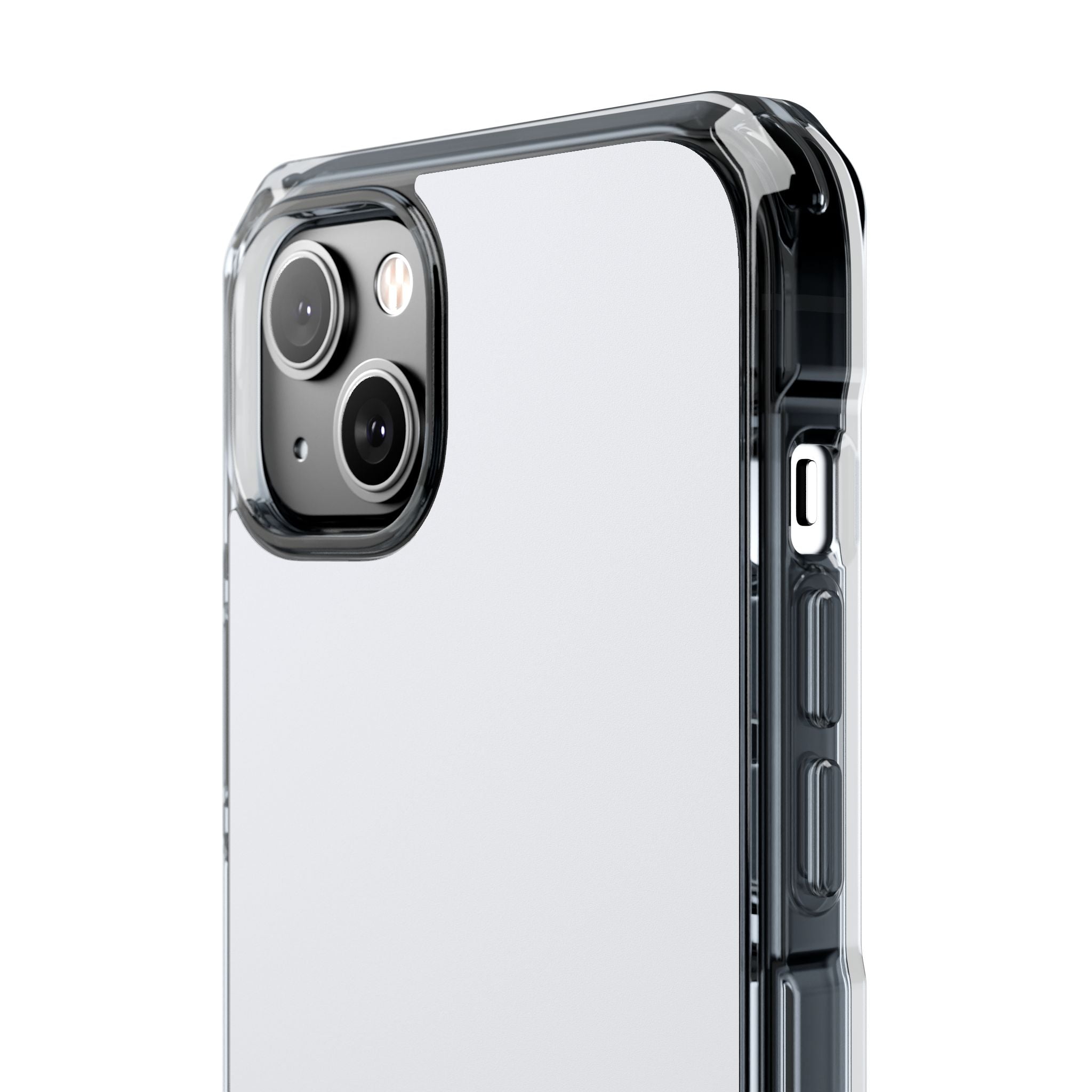 Ghost White - Clear Impact Case for iPhone