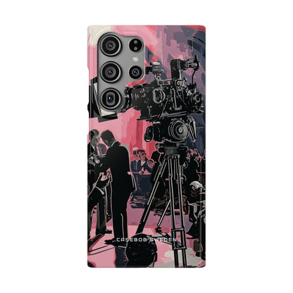 Retro Cinematic Spotlight Samsung S23 - Slim Phone Case