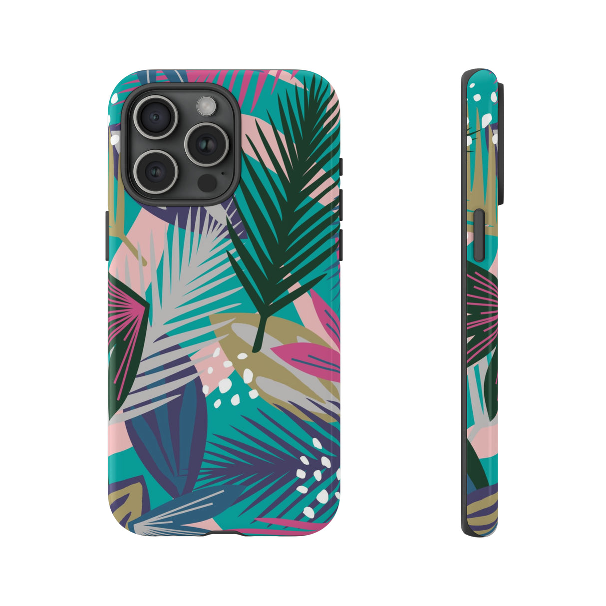 Tropical Leaf Loki - Protective Phone Case