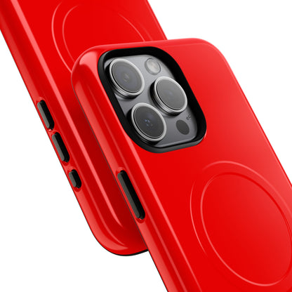 Red iPhone 15 | Tough+ Phone Case