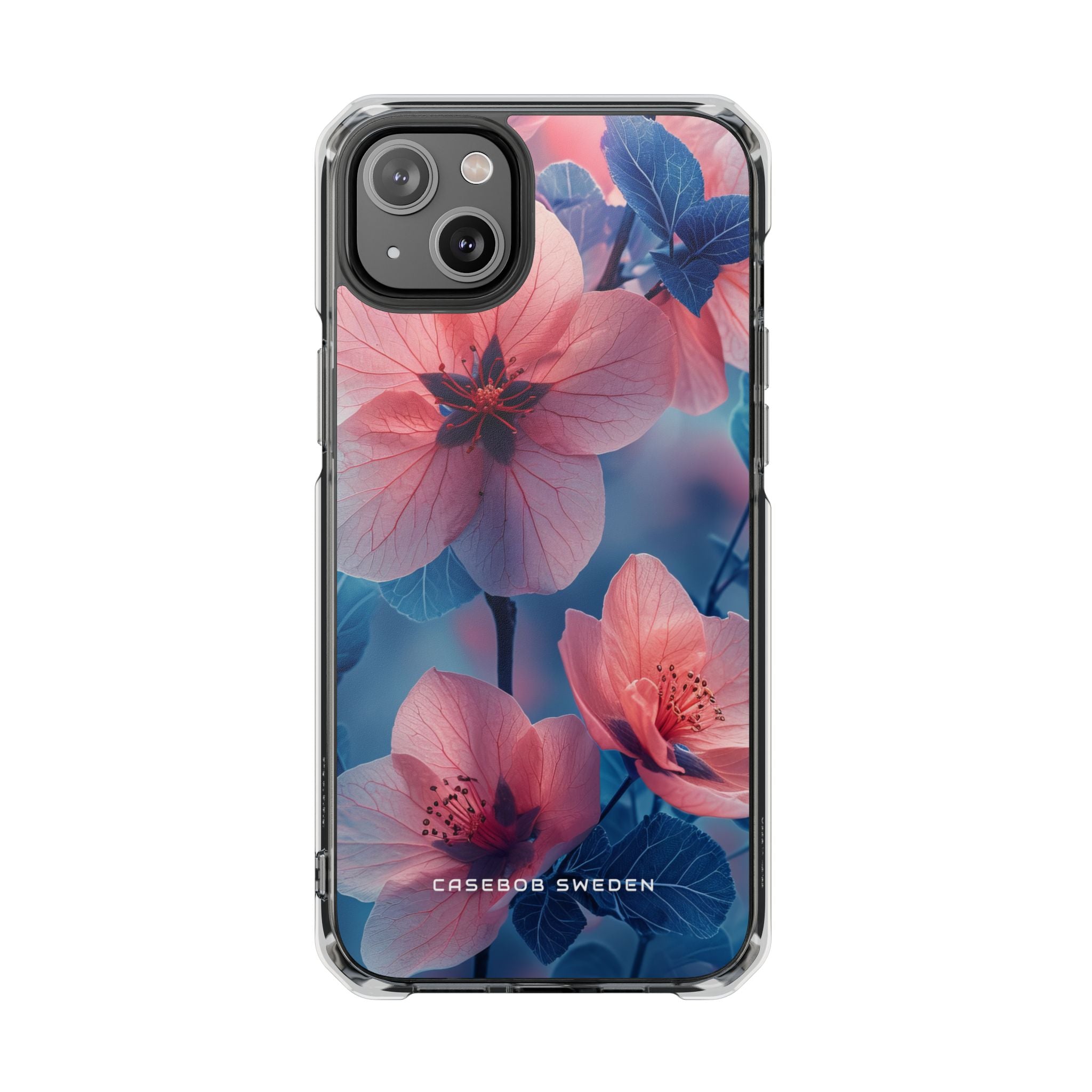 Ethereal Floral Harmony iPhone 14 - Clear Impact Phone Case