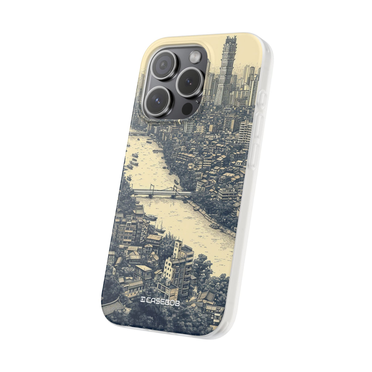 Nostalgic Metropolis | Flexible Phone Case for iPhone