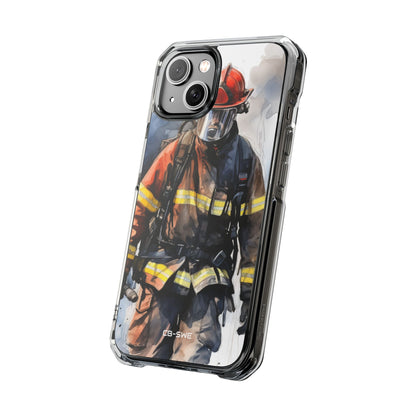 Firefighter In Motion iPhone Case - Impact