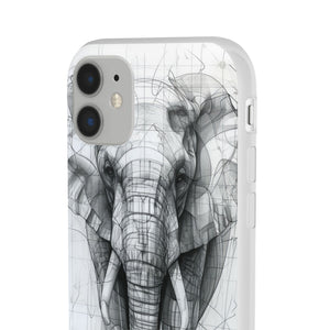 Technic Elefant | Flexible Handyhülle für iPhone