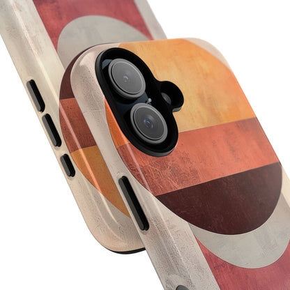 Sunset Orb iPhone 16 Plus Case - Tough