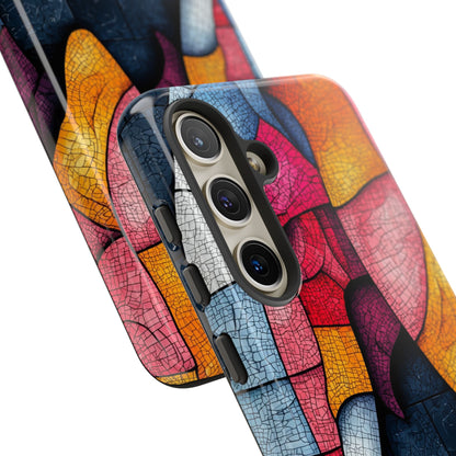 Elephant Mosaic Samsung S24 Case - Tough