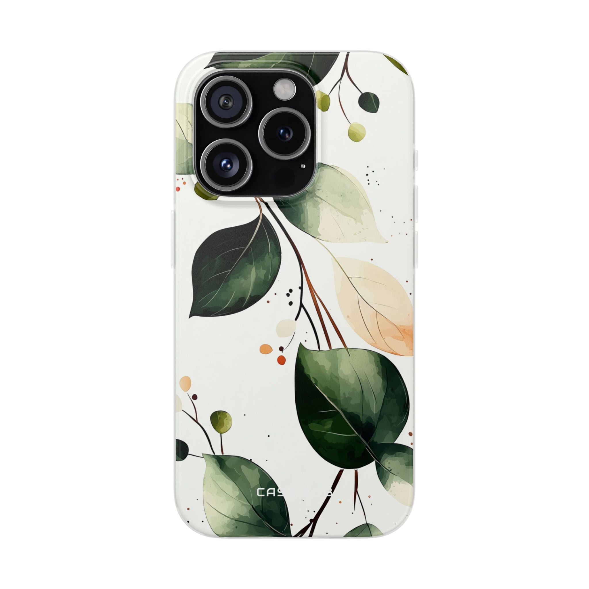 Greenberry Branch iPhone 15 Pro Case - Soft