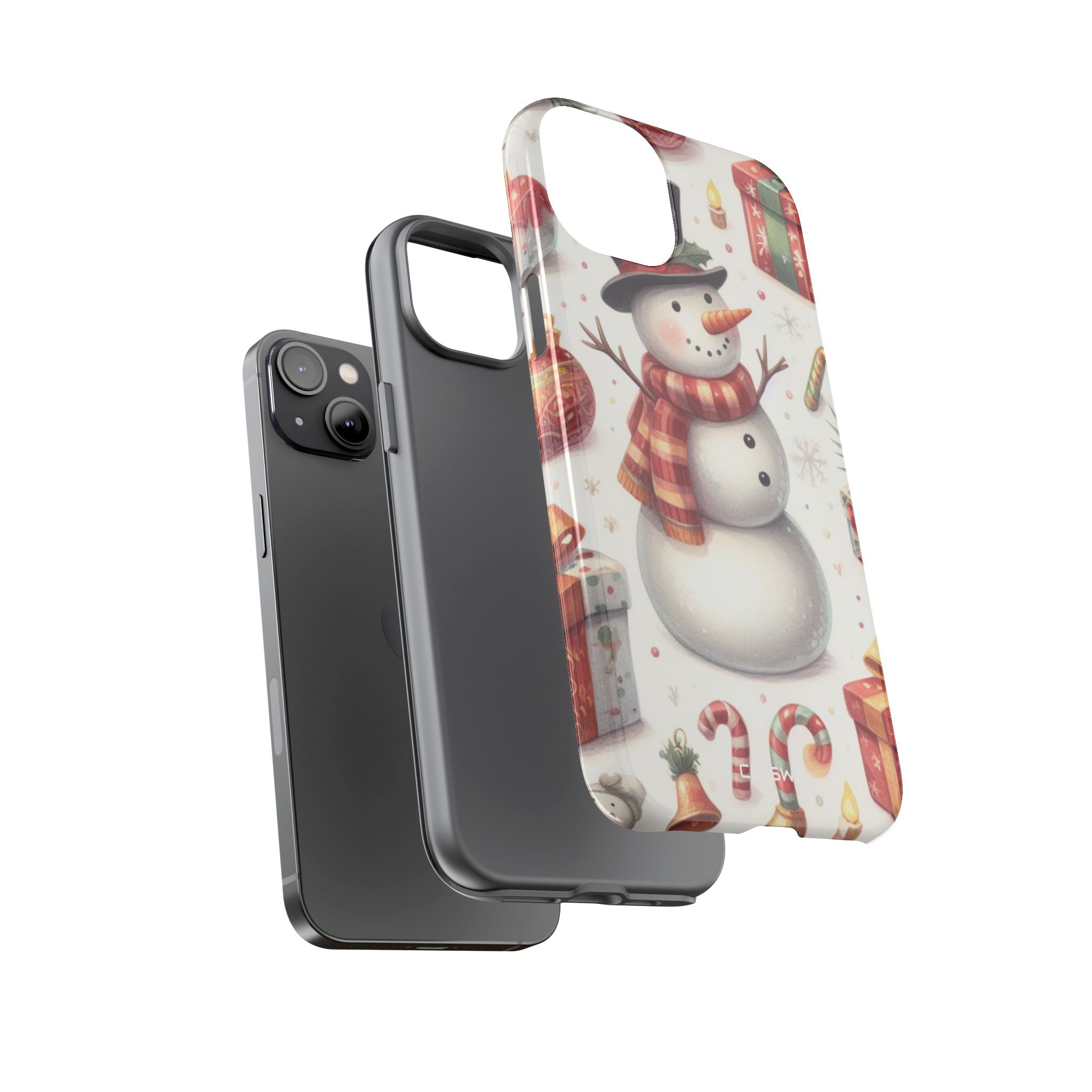 Snowman Welcomes Joy - iPhone Case