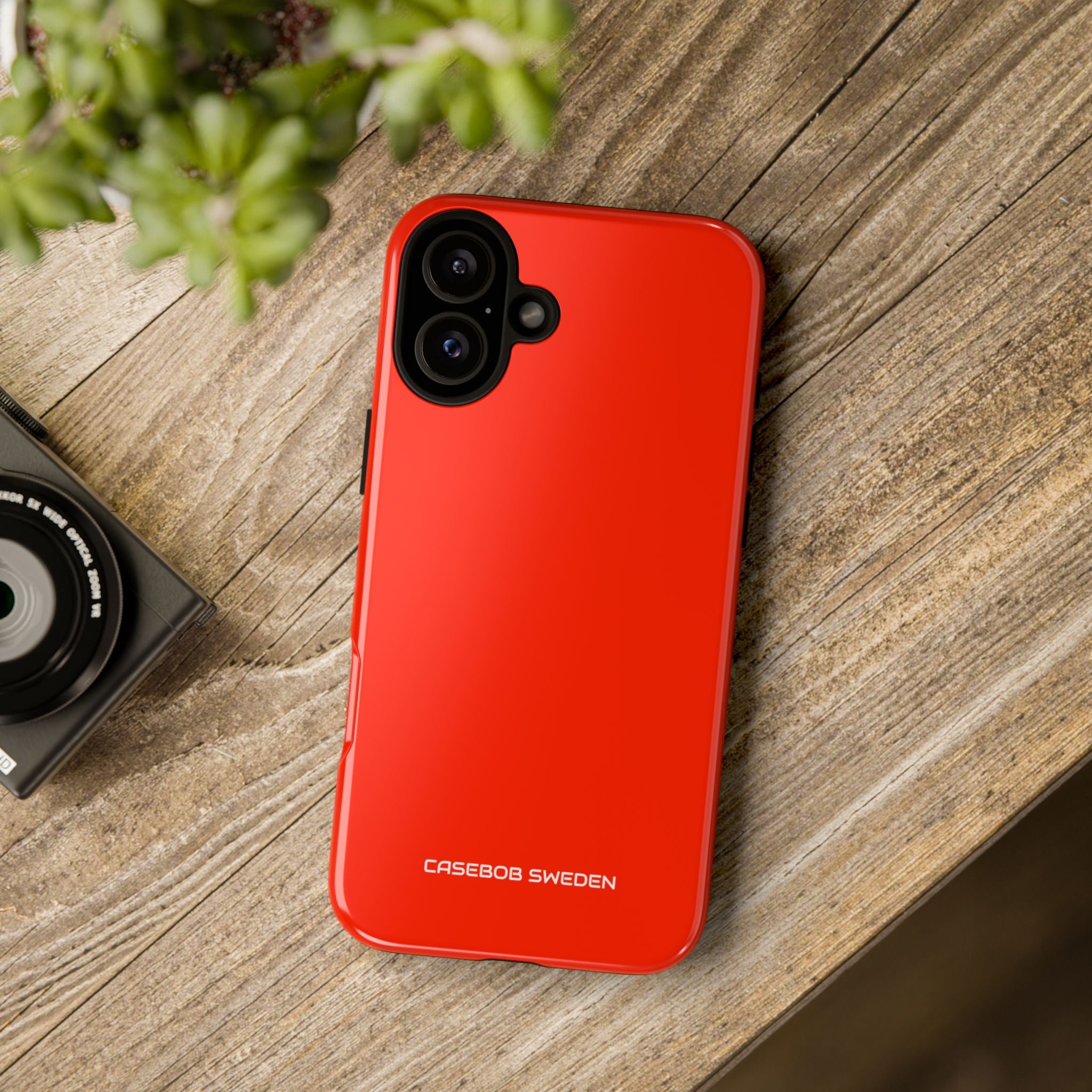 Scarlet Red - Tough iPhone 16 Phone Case