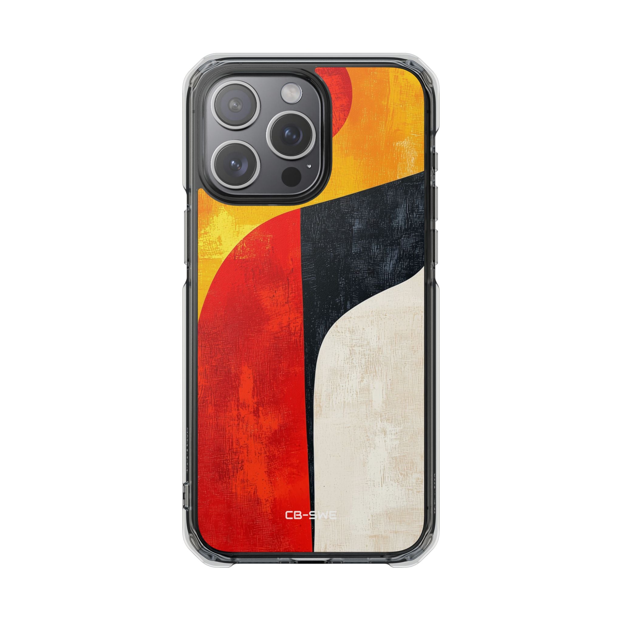 Vibrant Flowing Shapes iPhone Case - Impact