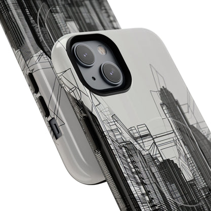 Urban Line Maze iPhone 14 - Tough+