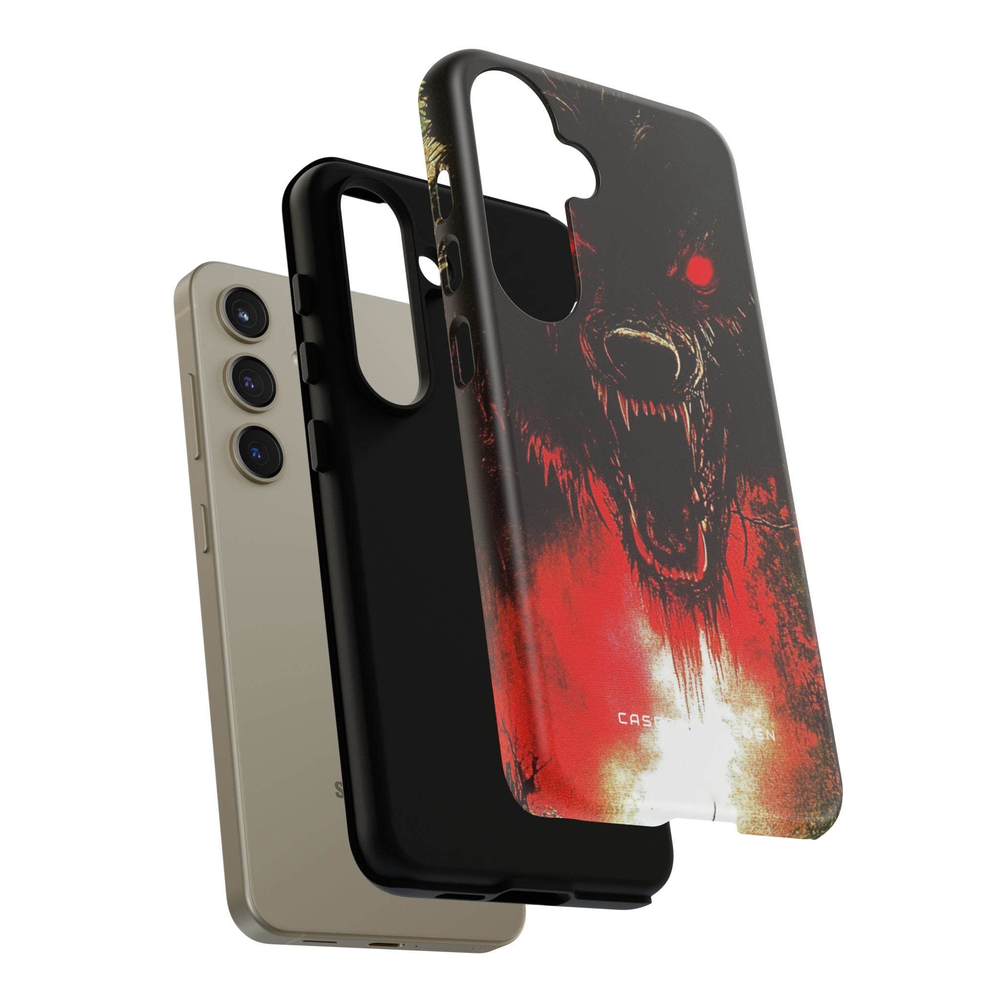 Bloodmoon Wolf's Lament Samsung S24 - Tough Phone Case