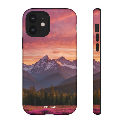 Mountain Peaks Glow - iPhone Case