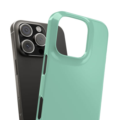 Aquamarine iPhone 16 - Slim Phone Case