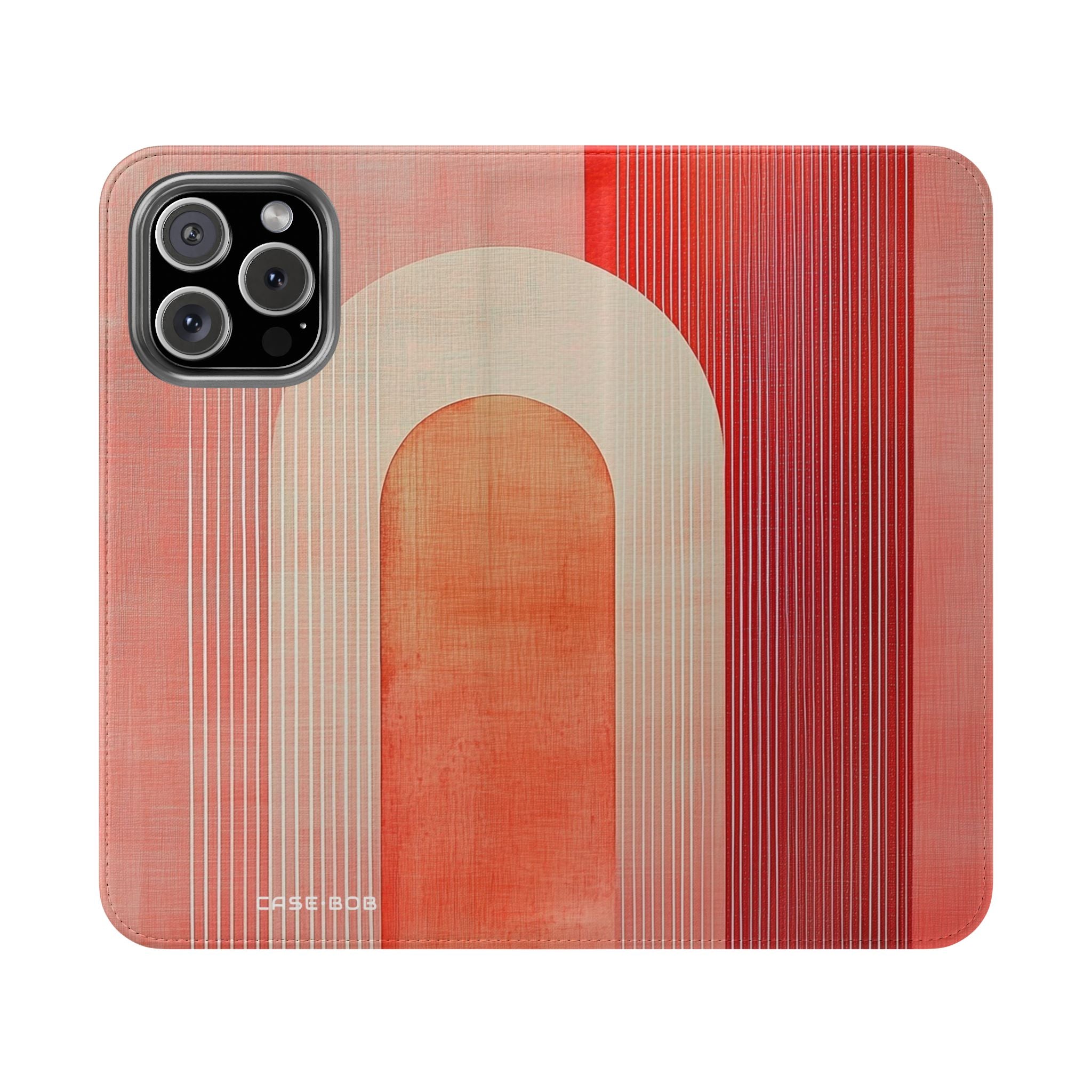 Crimson Archways - iPhone 16 Max Case - Wallet
