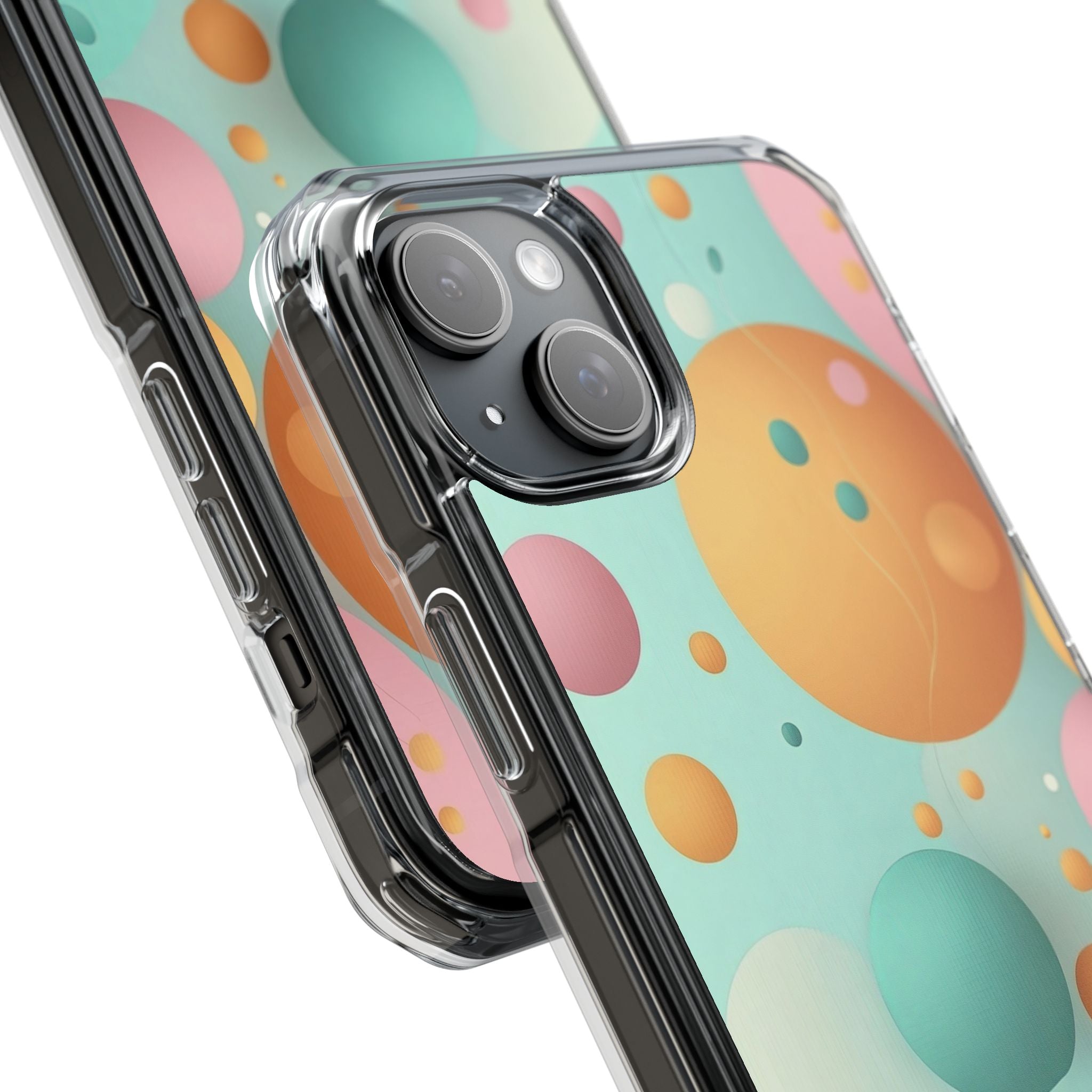 Pastel Circles iPhone 15 Plus Case - Impact