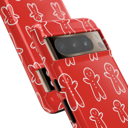 Gingerbread Men Dance - Google Pixel Case