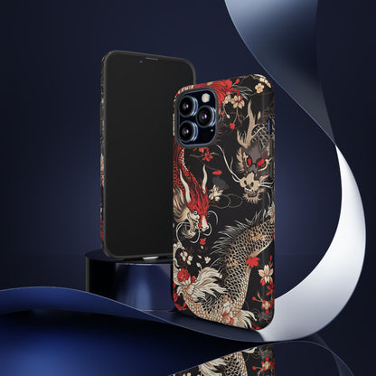 Oni Demons & Sacred Symbols - Protective Phone Case