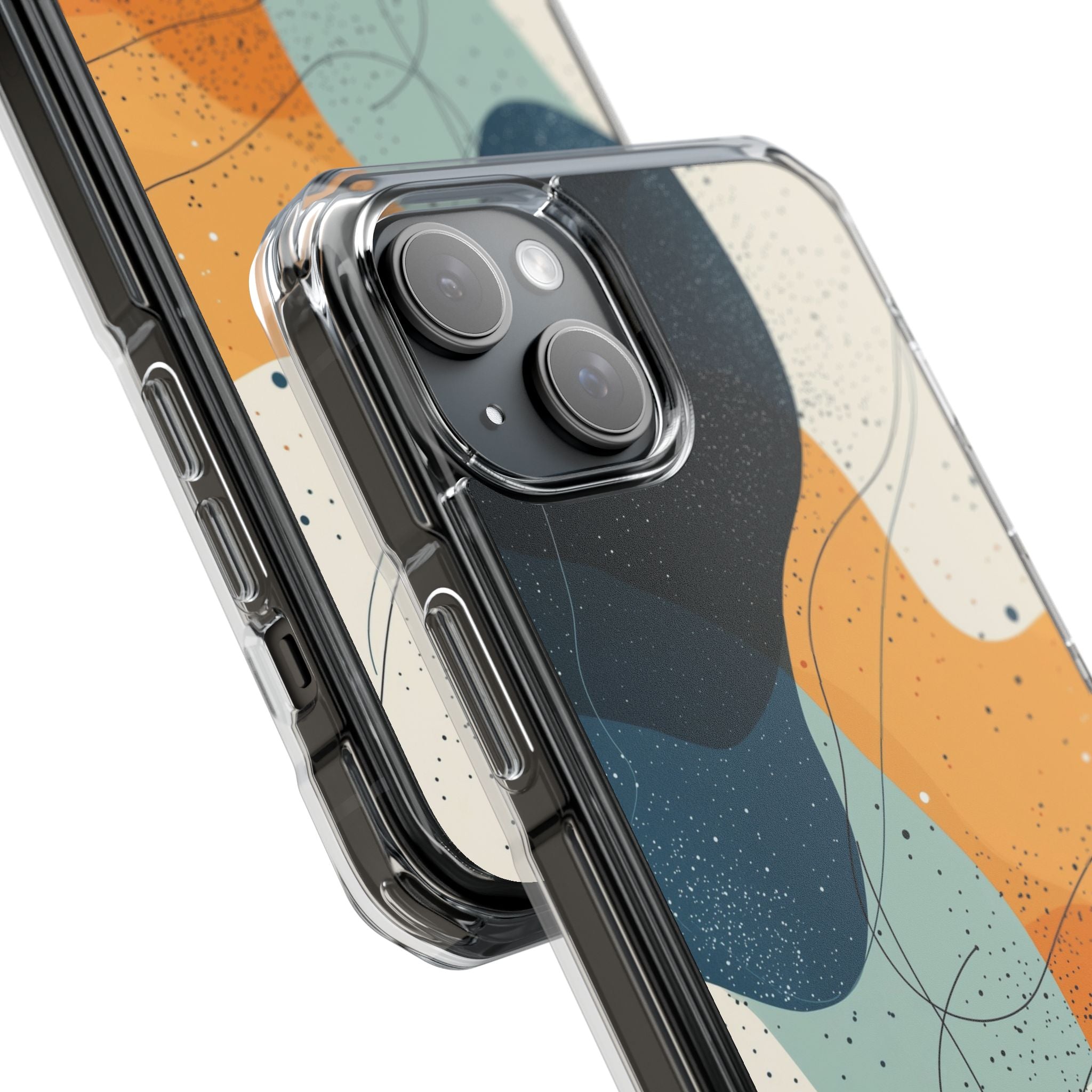 Waves Embrace Earth iPhone Case - Impact
