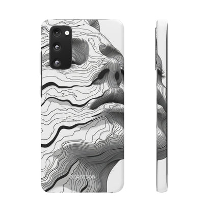 Topographic Serenity | Slim Phone Case for Samsung