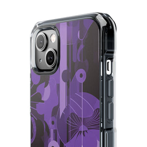 Pantone Ultra Violet | Handyhülle für iPhone (Clear Impact Case – magnetisch) 