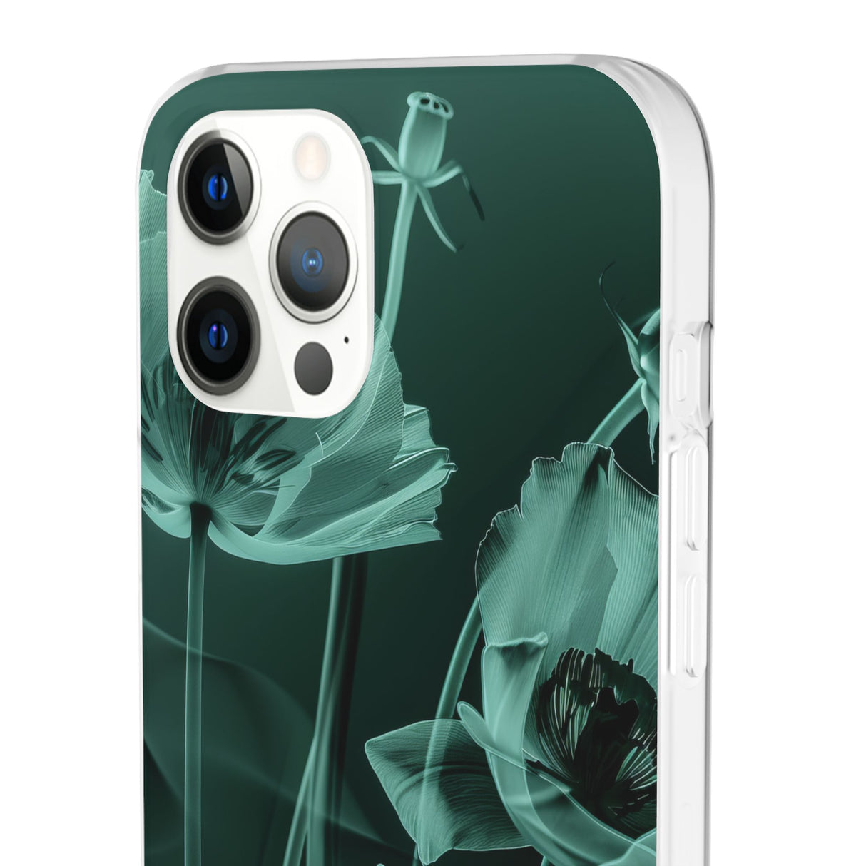 Botanische Transparenz | Flexible Handyhülle für iPhone