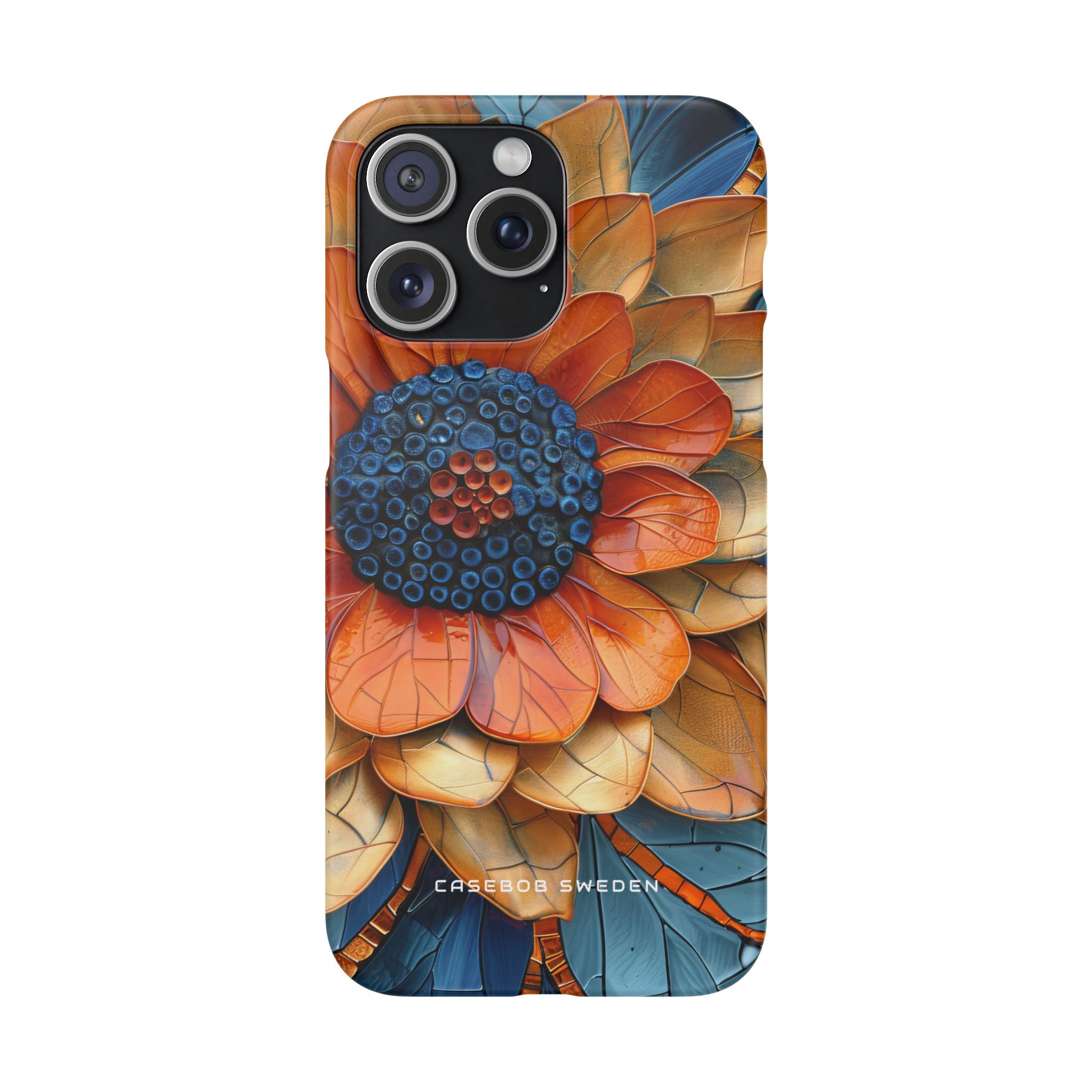 Mosaic Blossom Harmony iPhone 15 - Slim Phone Case