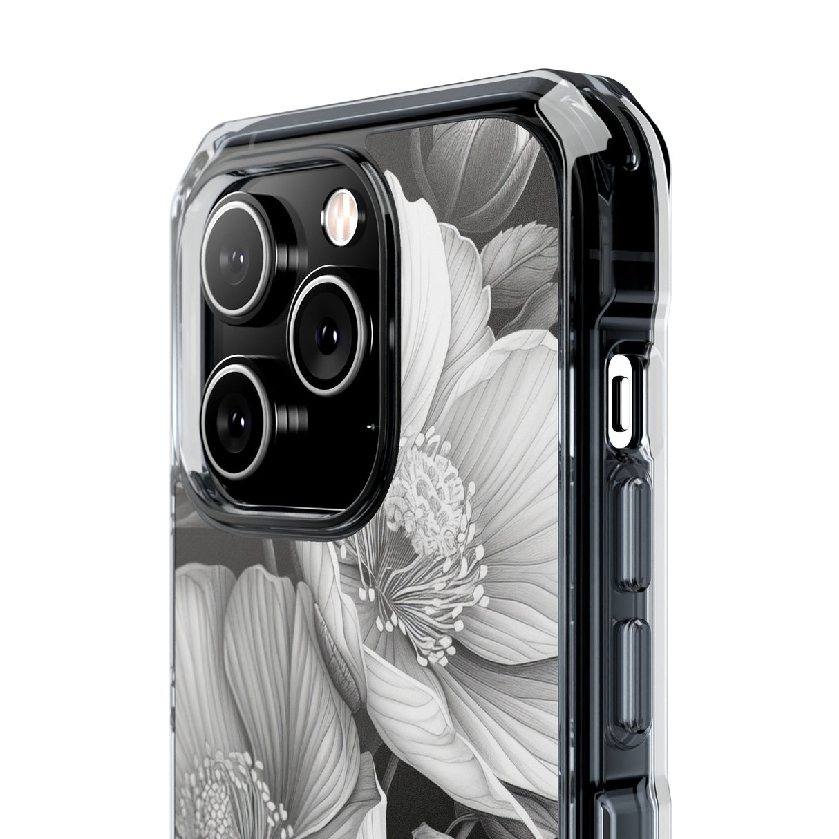 Botanical Elegance - Phone Case for iPhone (Clear Impact - Magnetic)