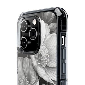 Botanical Elegance – Handyhülle für iPhone (Clear Impact – Magnetisch) 