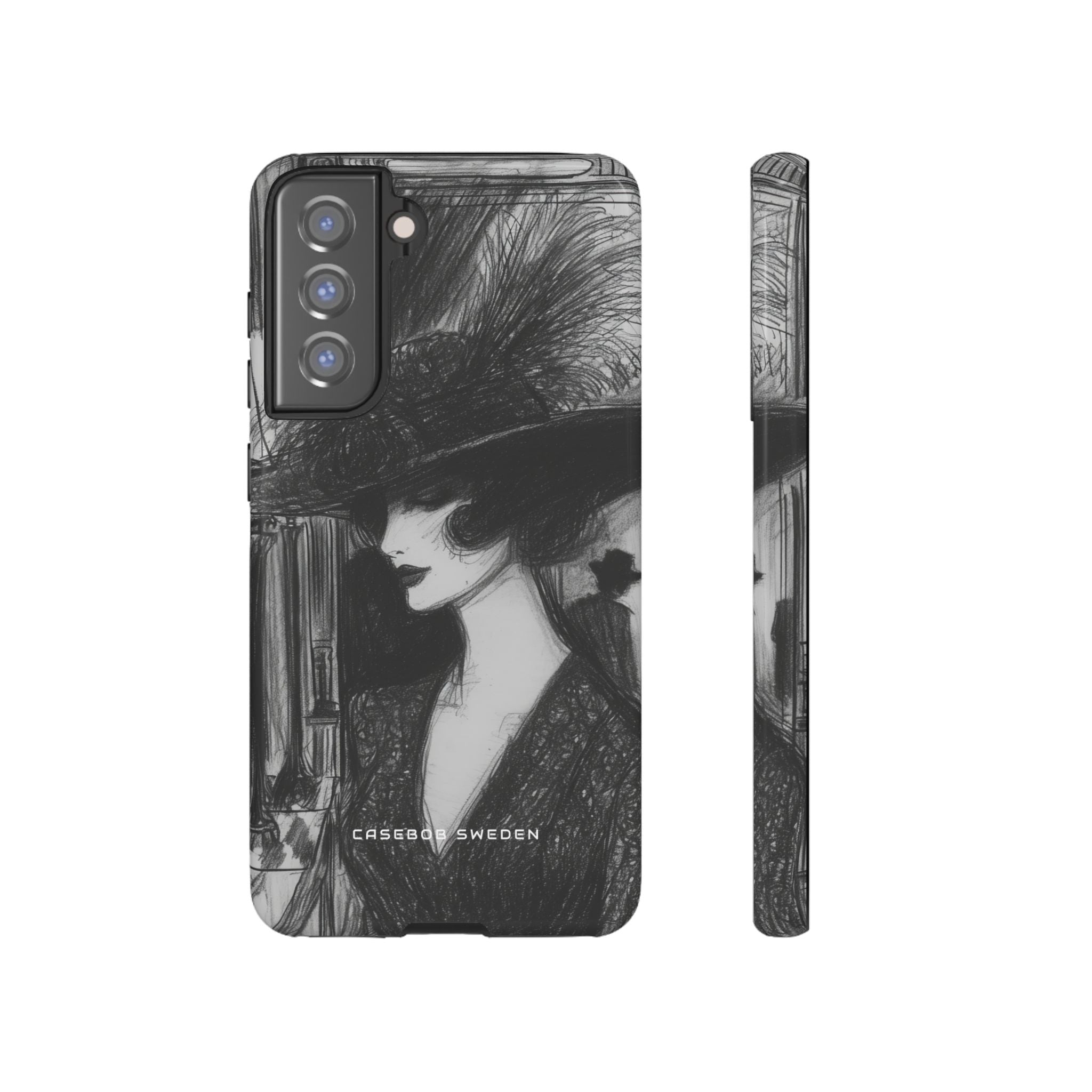 Timeless Elegance in Monochrome  Samsung S21 - Tough Phone Case