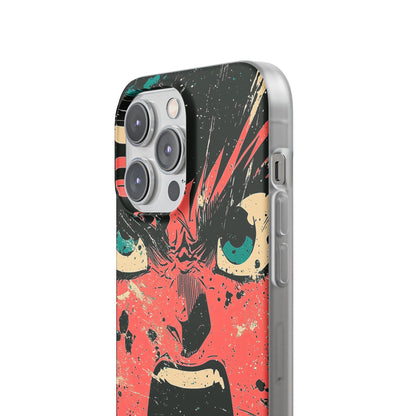 Screaming Face Pink iPhone 14 Pro Max Case - Soft